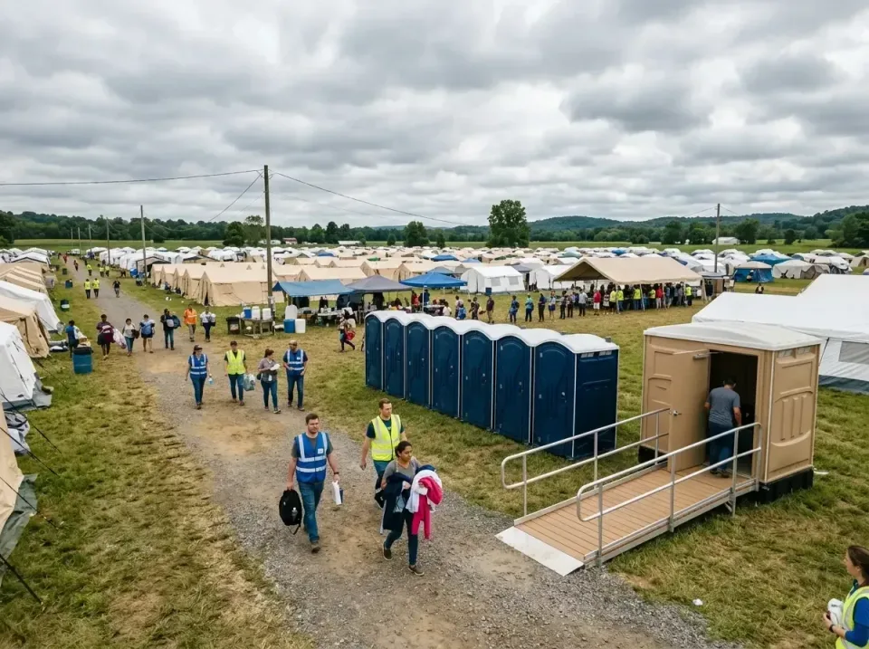 disaster-relief-camp-restrooms-010 — frequently asked questions, Dumpster & Portable Bathrooms Rental in Rice Lake, MN